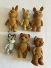 Sylvanian Calico Critters Lot - Cat Bear Rabbit - Collectible, Free Shipping