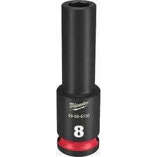 Milwaukee Tool 49-66-6150 8Mm Shockwave Impact Duty 3/8 In. Drive Deep Well 6