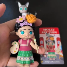 POP MART x KENNYSWORK Molly Auction Molly Ka ka Mini Figure Green