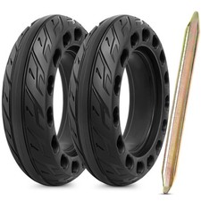 2Pcs 200x50 Solid Tire, 8 Inches Electric Scooter Wheels Solid Tire Front or ...