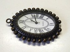 Ovale Damen-Quarzuhr für Halskette, 5 cm, ge...