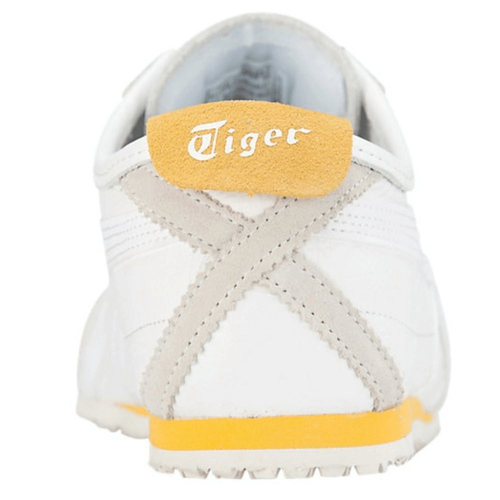 NWT Onitsuka Tiger Mexico 66 Sneakers White Tiger Yellow Size Women’s 7.5 - Picture 5 of 15
