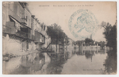 Argenton - Rechtes Ufer der Creuse unterhalb der Pont-Neuf - BE - [121]