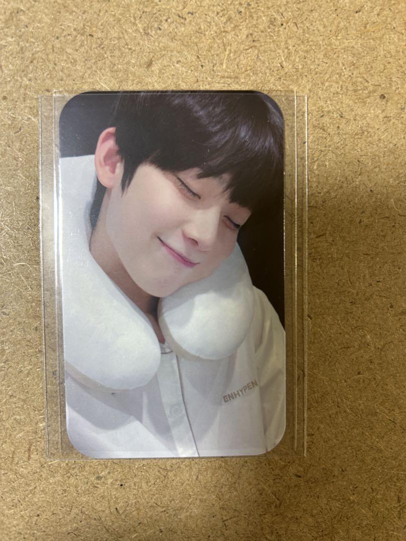 K-POP+アジア ENHYPEN - ENHYPEN photo set neck pillow POB ENHYPEN Official Goods Neck Pillow Pajamas Japan Limited