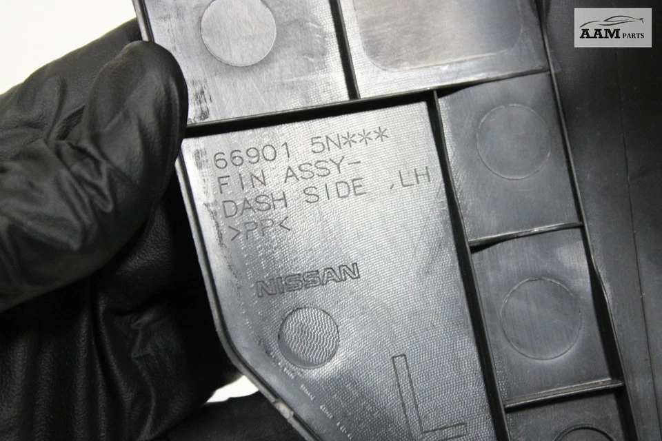 Infiniti QX50 2019-21 umbral de puerta del lado del conductor delantero izquierdo panel de retroceso cubierta OEM Foto 4 de 4