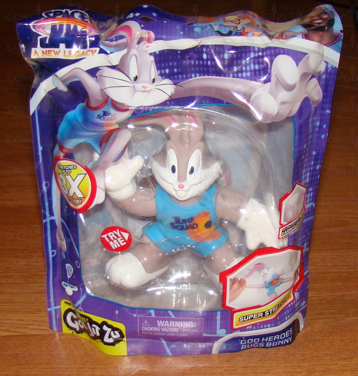 Looney Tunes by Moose Toys, Space Jam BUGS BUNNY Goo Heroes (14595