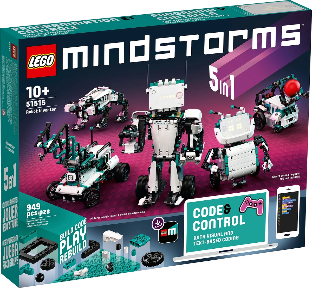 LEGO Robots for Kids MINDSTORMS LEGO (R) Complete Sets & Packs for 