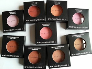 mac shimmer blush
