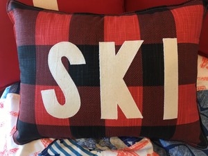 ski lodge pillows