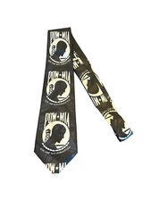 Steven Harris Men’s Tie Prisoners Of War, Missing in Action,Military, POW, MIA
