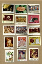 POSTA ROMANA, ROMINA, Lote de 15, Tamaño Grande, SELLOS POSTALES Lote #30