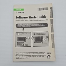 Canon Software Starter Guide Version 13