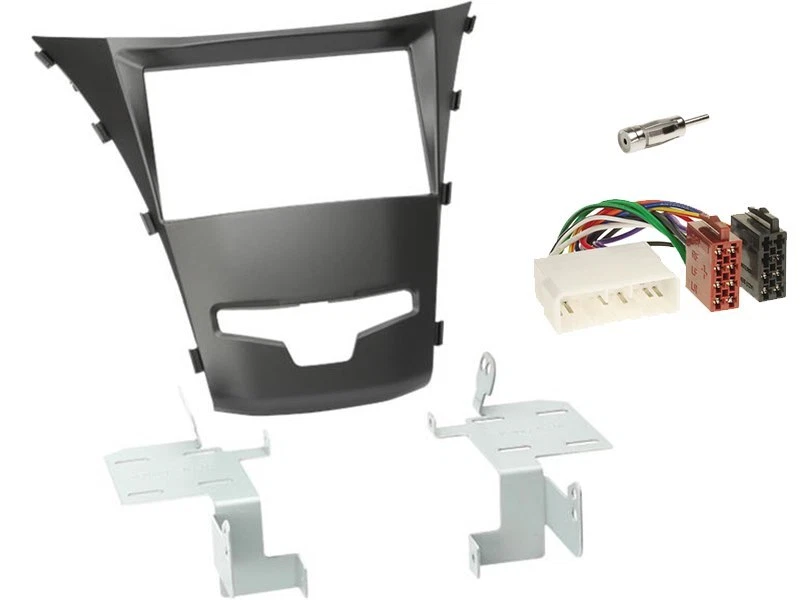 JVC KW-M180DBT 2DIN DAB+ Autoradio für Ssangyong Korando Facelift ab 2013 - Bild 2 von 4