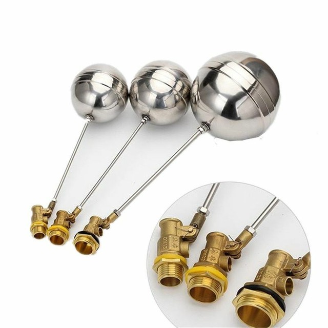 Brass Float Valve Cold And Hot Water Floating Ball For Expansion Tank Irrigation eBay