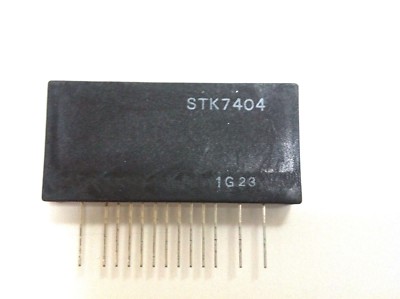 LOT OF 2  -- STK7404 Switching Regulator + Heat Sink Compound Original SANYO