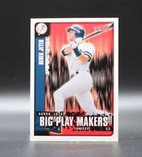 2001 Upper Deck Victory DEREK JETER Big Play Makers Card #591 New York Yankees