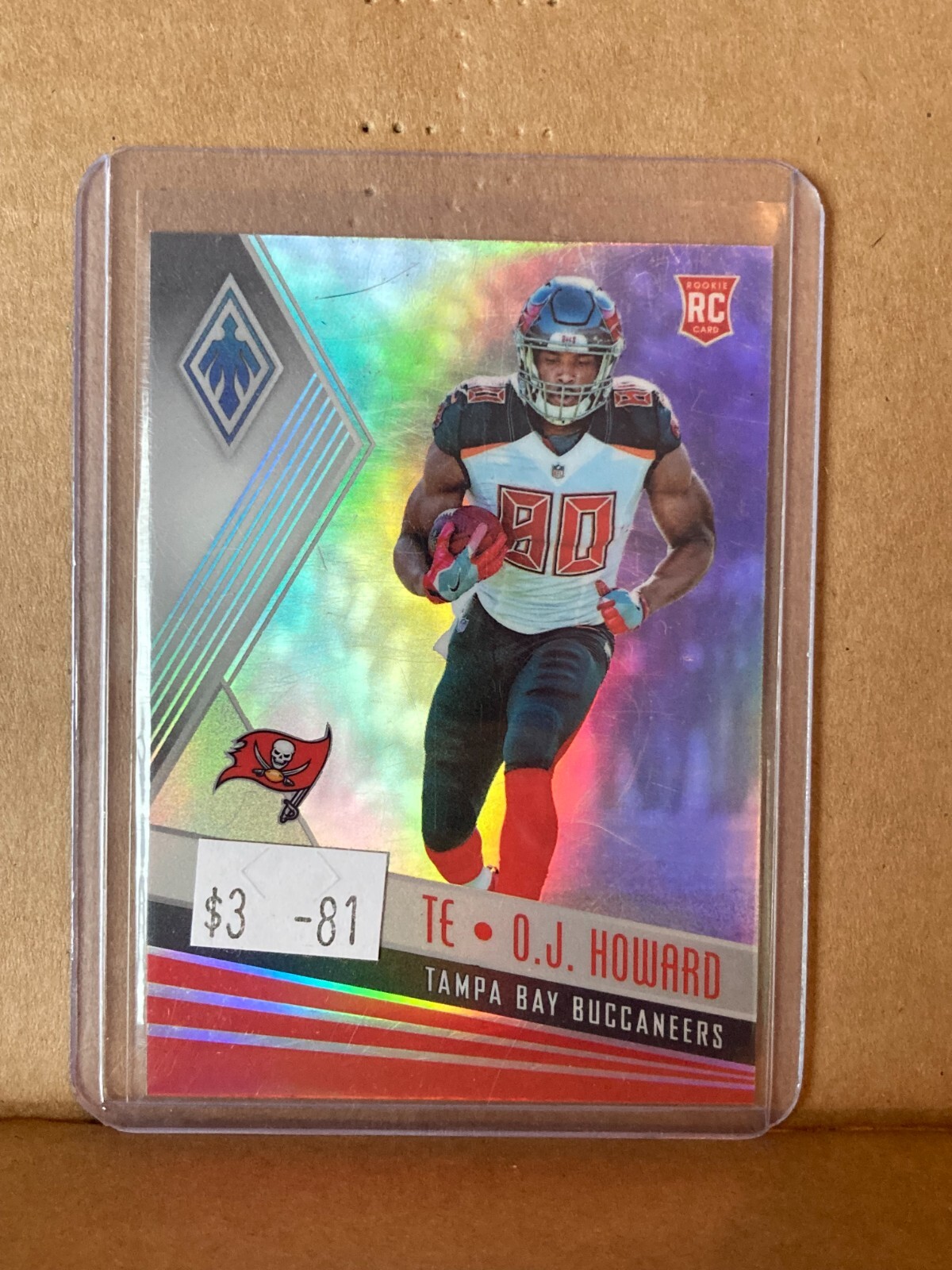 OJ HOWARD 2017 PANINI PHOENIX ROOKIE RC #121