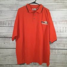 Dale Earnhardt Jr Shirt Mens XL Polo Orange 8 Nascar Racing Motorsports