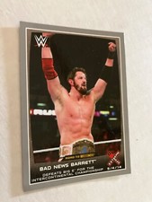 Wade Barrett Stuart Bennett 2015 topps silver parallel wrestling card see scans