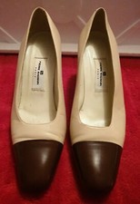 Vintage Paris Pierre Balmain Leather Heels EU Size 37.5