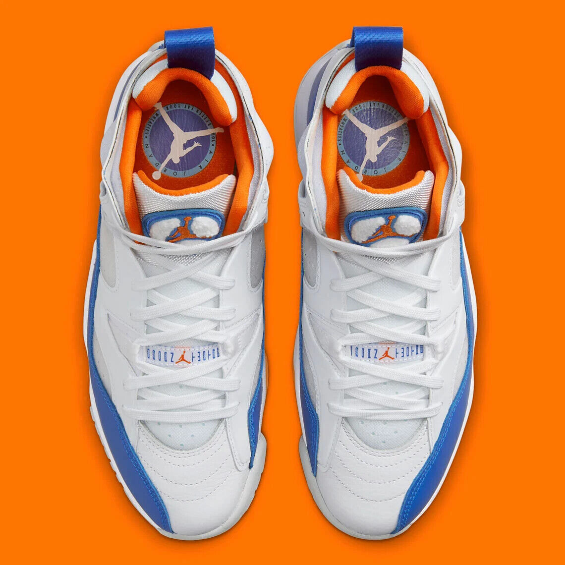 Nike Air Jordan Jumpman Two Trey Shoes Knicks White Royal Nike Air Jordan Jumpman Two Trey Shoes Knicks White Royal