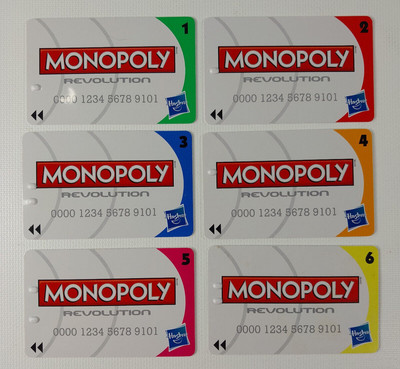 Monopoly Revolution BANK CARDS Game Replacement Parts FULL SET | eBay