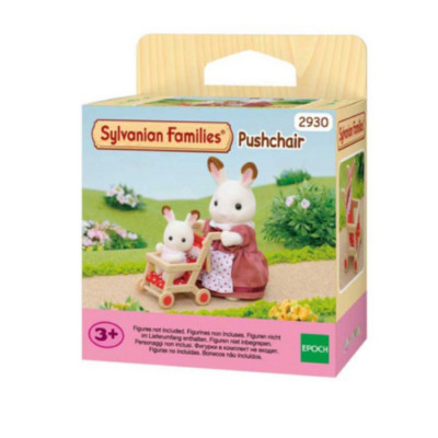 Double Pushchair Families Triplets Stroller Sylvanian Families