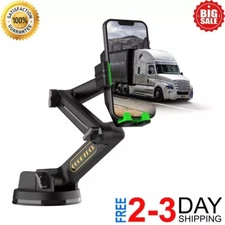 Truck Phone Holder Mount Heavy Duty Truck Dashboard Windshield Long Anti-Shake