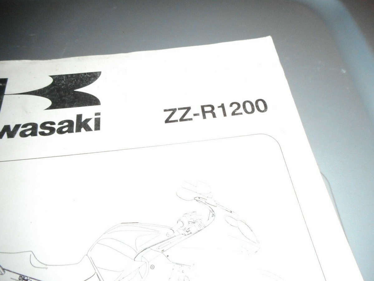 Kawasaki Ninja ZX-12R OEM Factory Owners Service Manual