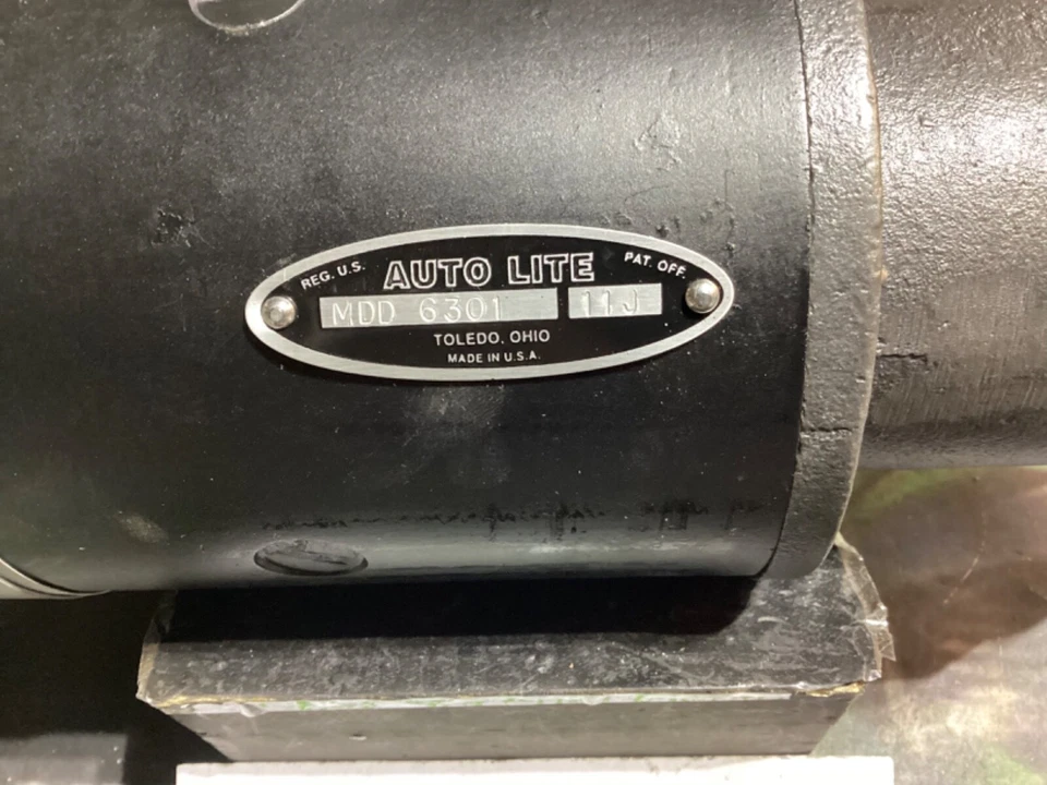 Packard Clipper Deluxe 1955 modelo 5540 restaurado Autolite MDD-6301 arranque Foto 2 de 4