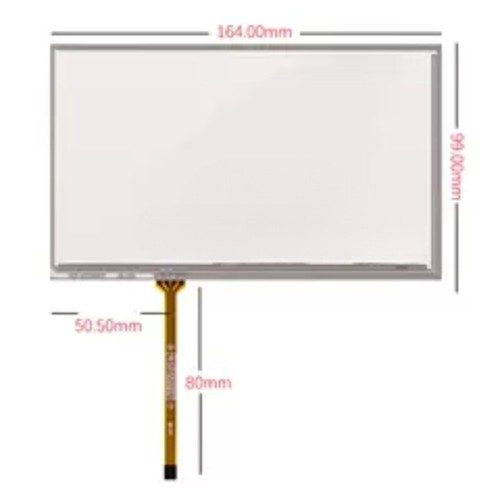 For AT070TN92 AT070TN94 7"" 4-Wire Digitizer Resistive Touch Screen 164x99mm- - Picture 1 of 5