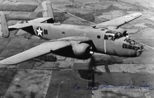 David Hamilton auto/signed 4x6 photo WW II D-Day Pathfinder Pilot Rare COA LOOK!