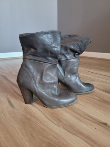 Humanoid Leather Boots Gray 37