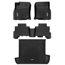 OEDRO 4pcs  Floor Mats +Cargo Liner Set for 2020-2024 Toyota 4Runner All-Weather