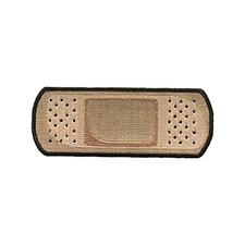 Embroidered BANDAGE PATCH - Iron-On / Sew-On - 4" x 2"