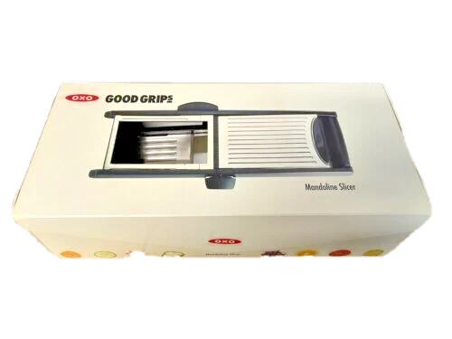 NIB OXO GOOD GRIPS MANDOLINE SLICER for Veggies, Cheeses, Varied Cuts, Safely