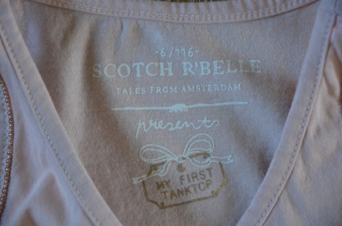 Scotch R'Belle Girls Blush Pink Tank Top Size 6 EUC - Picture 4 of 6