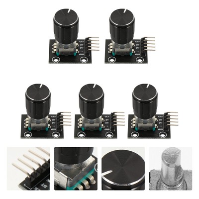  5 Pcs Optical Encoder 360 Degree with Knob Rotary -Encoder -Modul