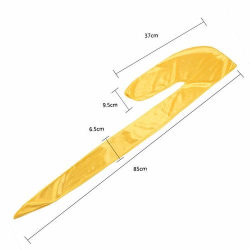 Silky Durag For Kids Long Tailed Hat Bandanas Doo Rag Turban Children's Headwrap - Picture 3 of 26