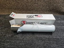 (QTY 2) Dispense-Rite ECL-NS-W62 Surface Mount S/S Spring-Loaded Cup Dispenser