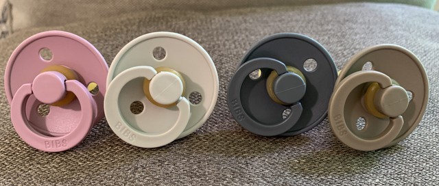 bibs bpa free natural rubber pacifier