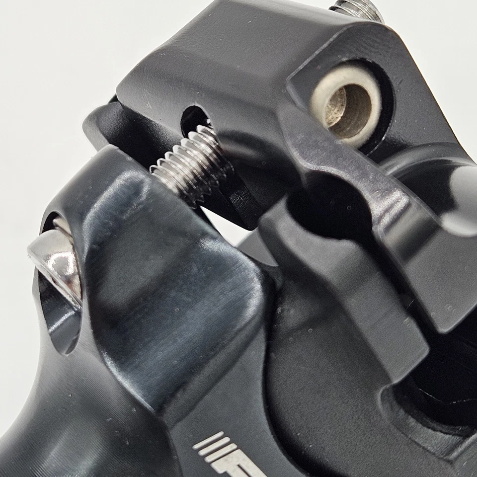 Tija de sillín de aleación FSA ligeramente usada, 25,4 mm x 200 mm, MTB, sin retroceso, negra, 2012 Foto 4 de 4