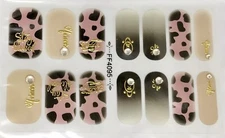 Color Gel  Nail Polish Strips . FF4095. Read Description Below