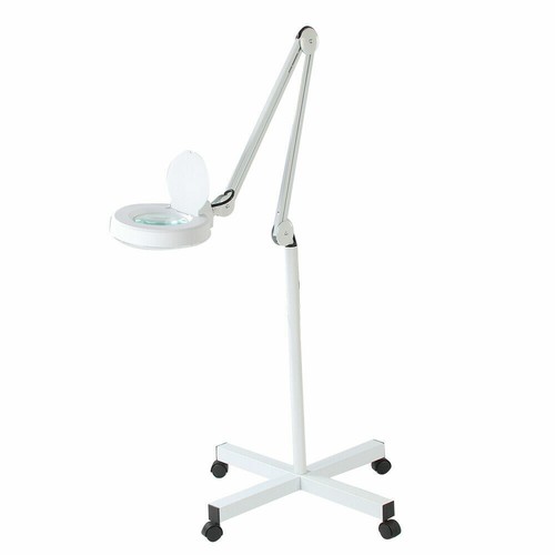 Daylight 5X Magnifying Magnifier Lamp Light Salon Spa Beauty Nail Floor Lamp UK - Picture 13 of 23