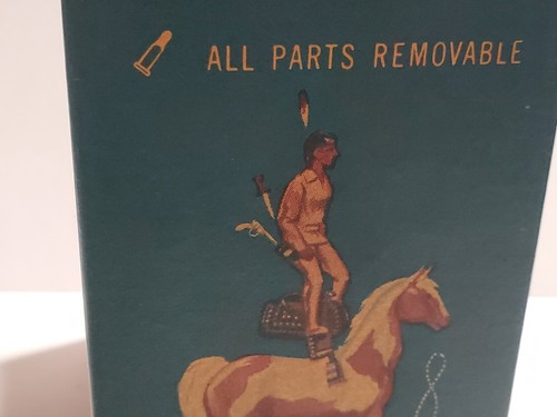 1950's Hartland The Lone Ranger TV Figure Tonto Pinto Horse Scout Toy w/Box 805 - Picture 14 of 21