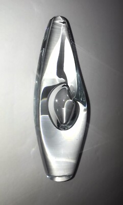 TIMO SARPANEVA #3568 “Orkidea” MCM Hand Blown Vase Iittala Finland