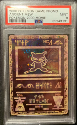 Ancient Mew 2000 Movie Promo - PSA 9 | eBay