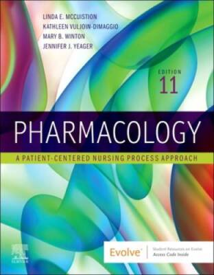 Pharmacology: A Patient-Centered Nursing Process Approach - Paperback - GOOD