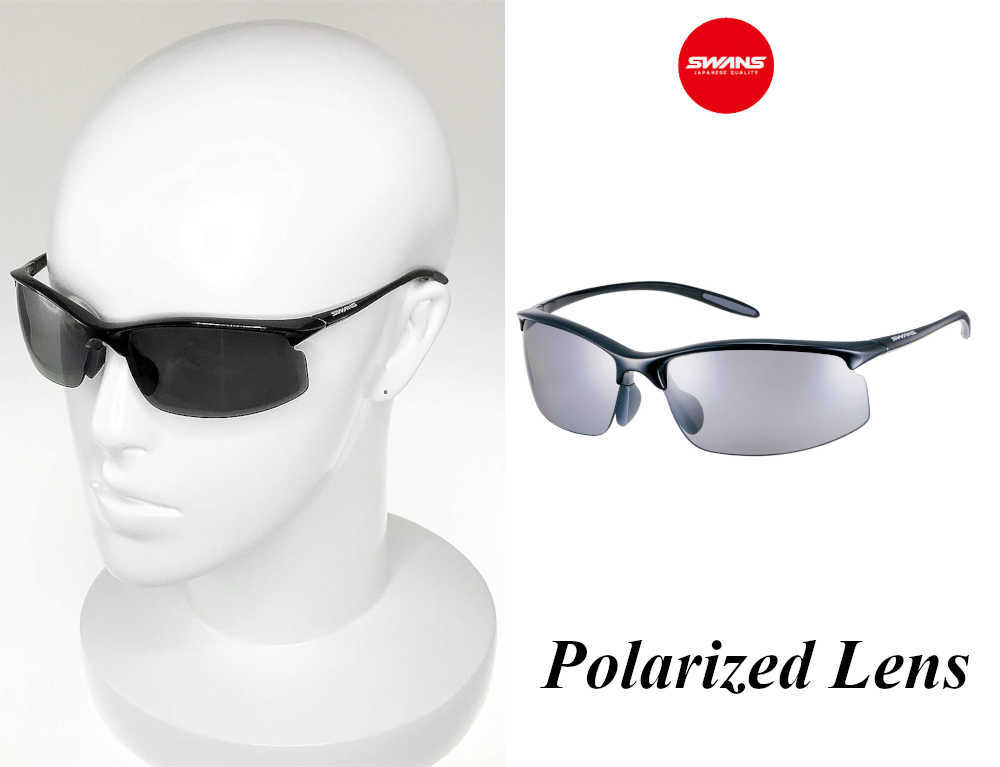 SWANS 0051 PBK Made in Japan Sports Sunglasses Airless Move