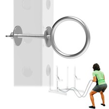 Stainless Steel Battle Rope Anchor for Squat Racks Fit for 1-Inch  5/8-Inch